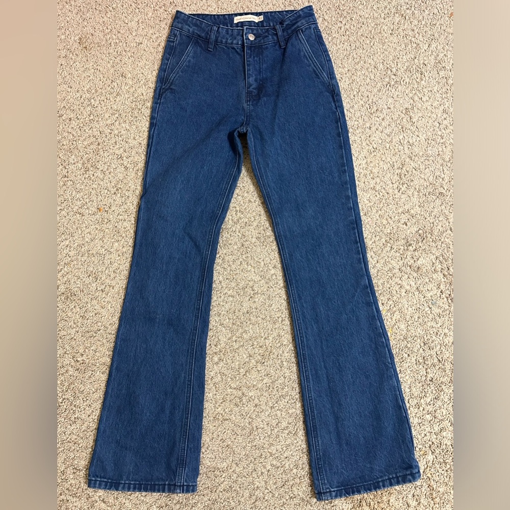 House of Harlow 1960 Dark Blue Jeans Women's Size 26/2 Minimalist Casual Cotton